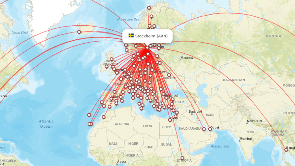 Flights to Arlanda