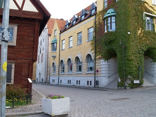 Visby och gotland är en vacker plats att arbeta på